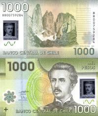 *1000 Pesos Chile 2010-20, polymer P161 UNC - Kliknutím na obrázok zatvorte -